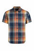 Weird Fish Judd Organic Cotton Short Sleeve Check Shirt 19807